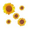 Qingxii Decorr Parches para coser o planchar de girasol_1