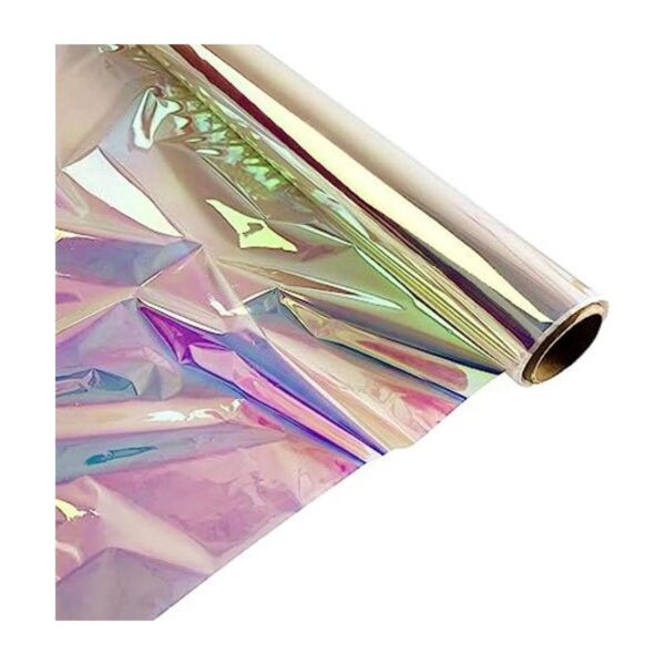 Giiffu Rollo iridiscente de película de celofán de 34 x 50