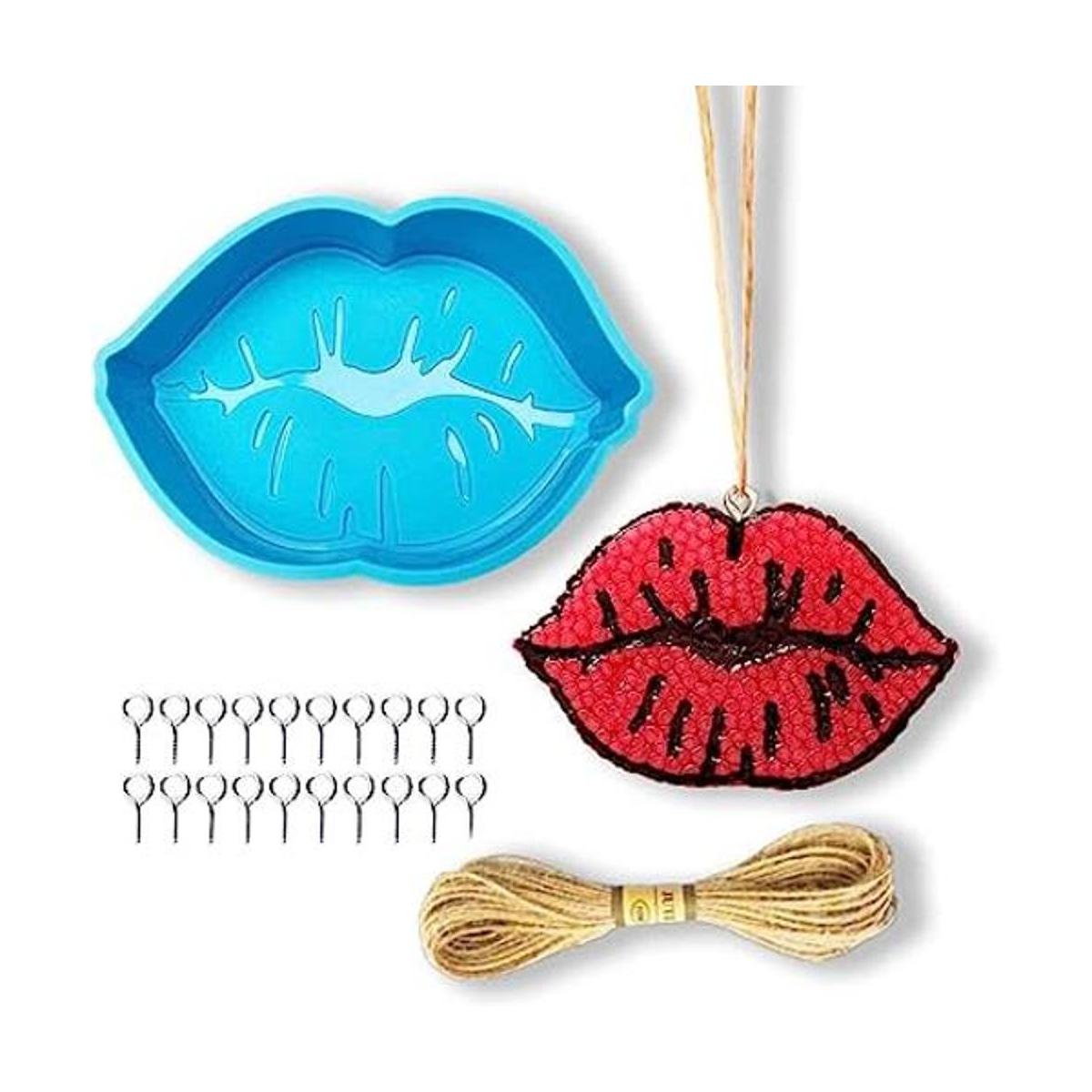 Molde de frescuras de labios moldes de silicona Rifanda