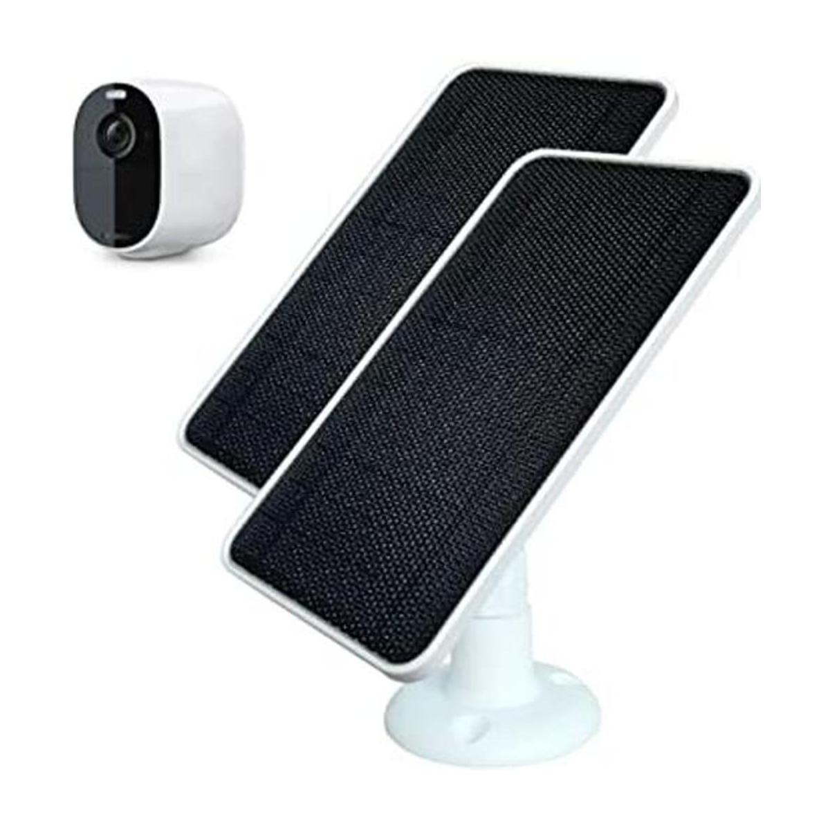JJMASEE Cargador de panel solar para cámara Arlo