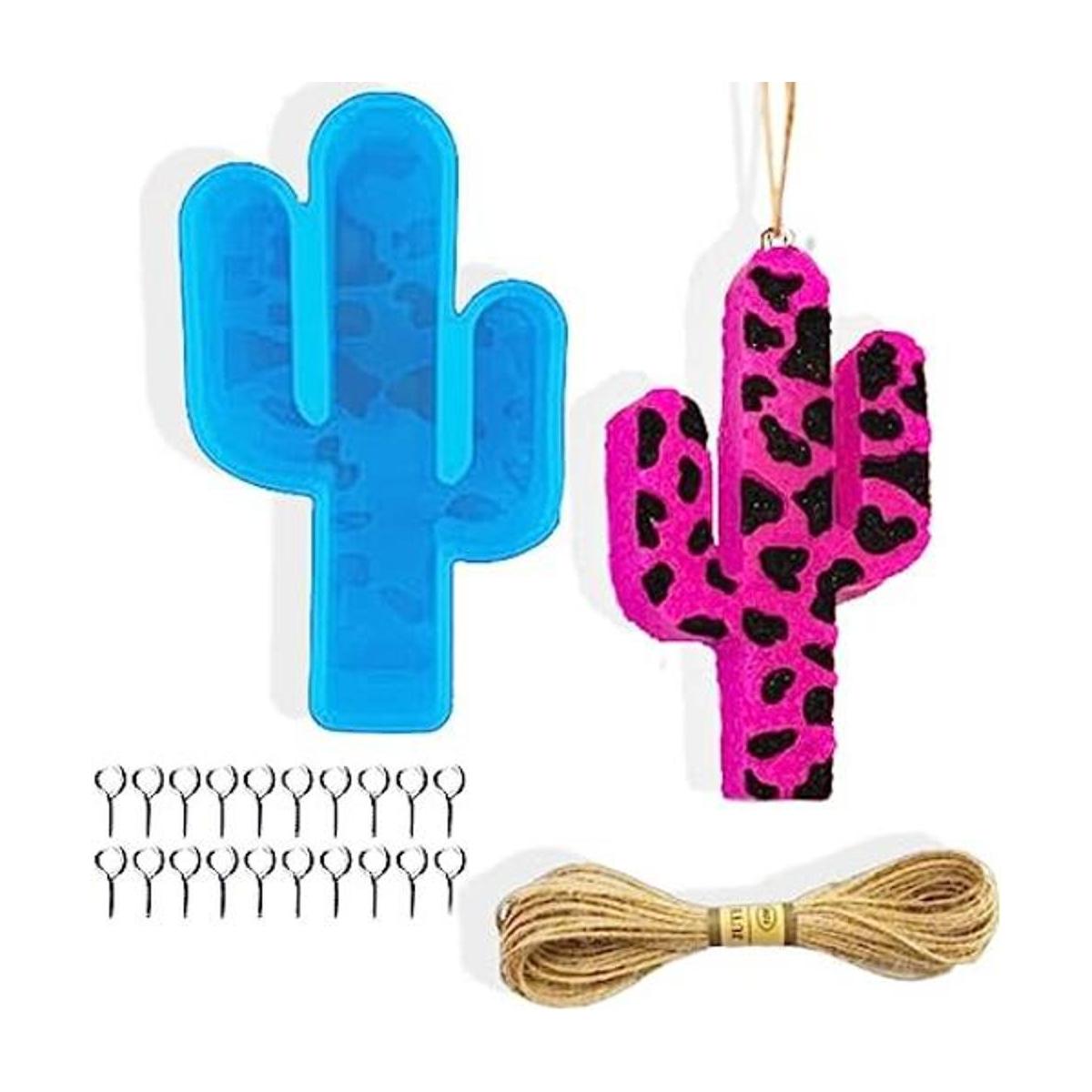 Moldes de cactus para coche Rifanda molde grande con 1