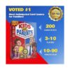 Juegos de cartas familiares para niños de 4 a 8 a 12