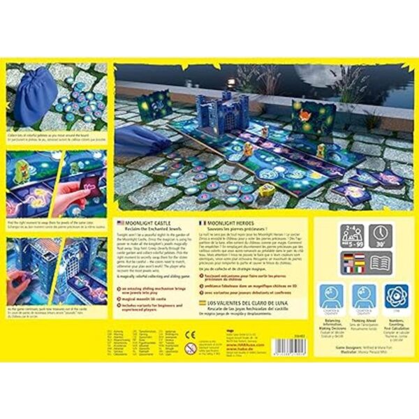 HABA Moonlight Castle Juego de mesa infantil con castillo_2