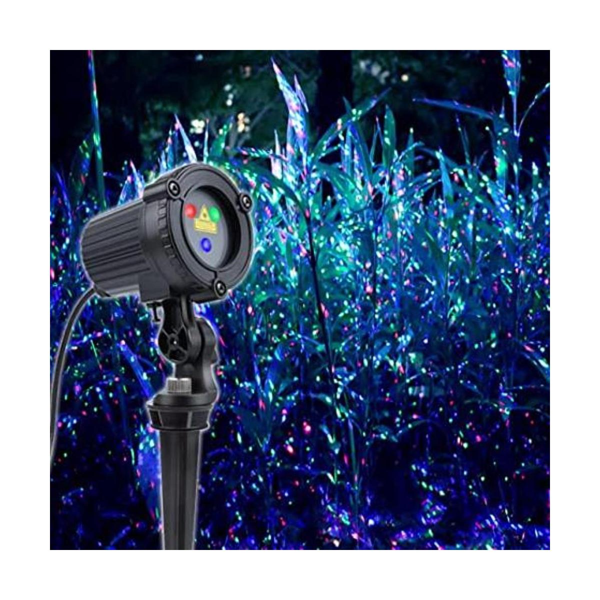 Luces láser de Navidad proyector de luces láser de jardín
