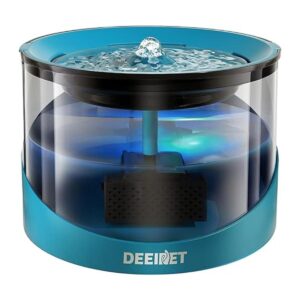 DEEIPET Fuente de agua para gatos fuente de agua ultra_1