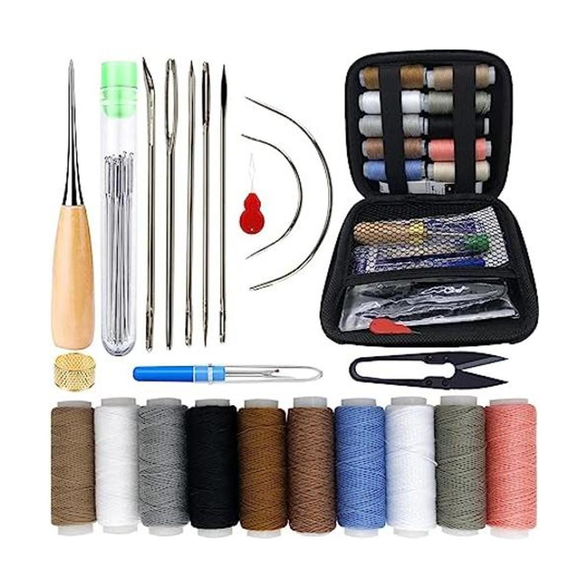 PLANTIONAL Kit de costura de reparación de tapicería kit