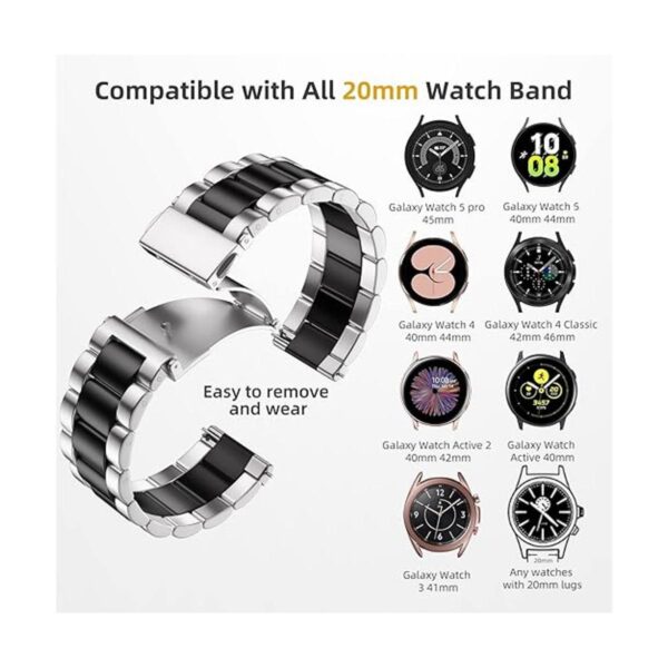 Lerobo Compatible con Samsung Galaxy Watch 4 Band y Galaxy_2