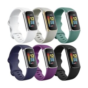 Ouwegaga Compatible con Fitbit Charge 5 Band para mujeres