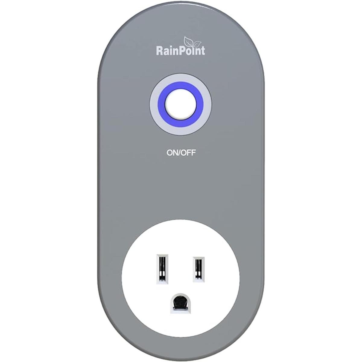 RAINPOINT Hub de riego WiFi TWG004WRF para temporizador de