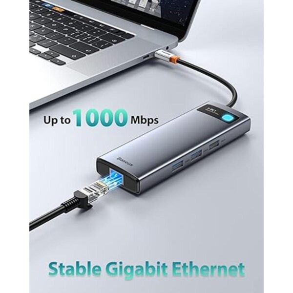Estación de acoplamiento para laptop monitor dual 9 en 1_4
