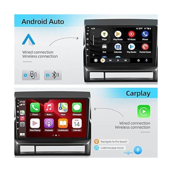 Android 11 Estéreo de coche para Toyota Tacoma 2005 2006