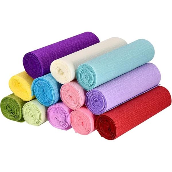MECCANIXITY Rollo de papel crepé de 8.2 pies de largo y