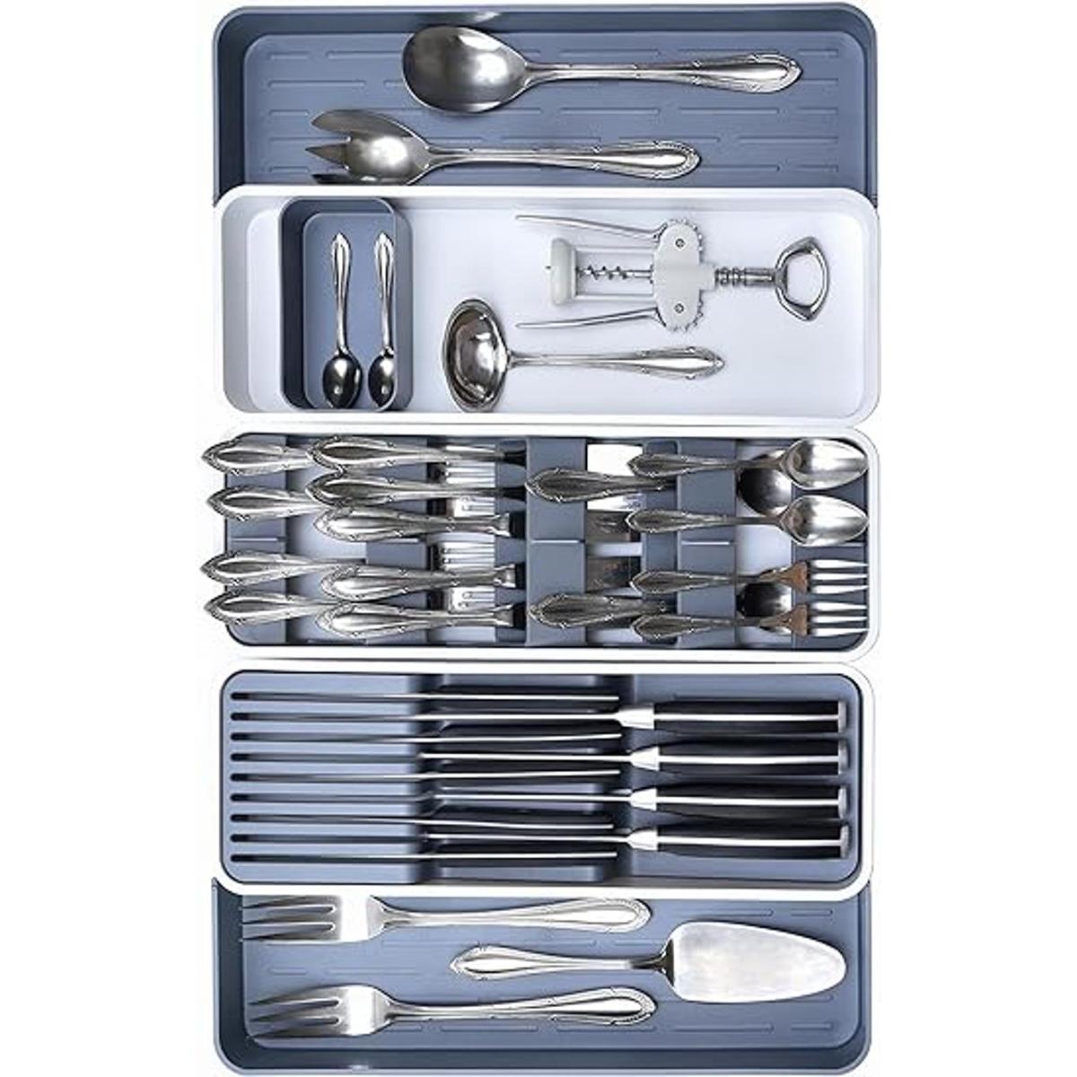 OMAIA Organizador de cajones de cocina soporte para
