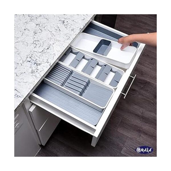 OMAIA Organizador de cajones de cocina soporte para