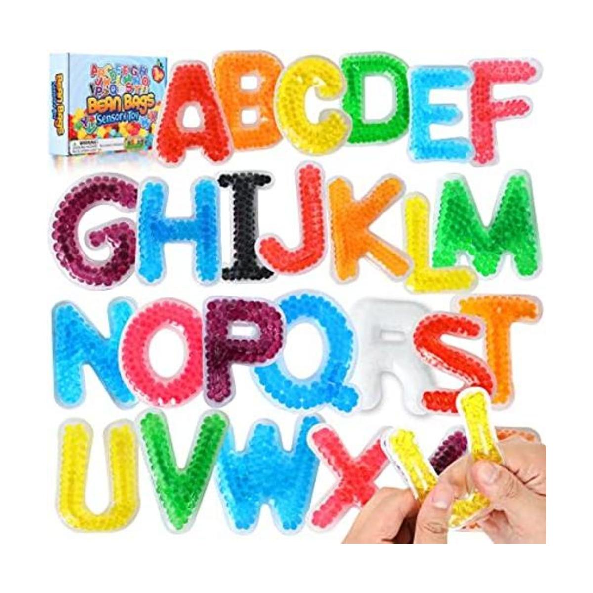 LESONG Juguetes sensoriales de letras del alfabeto para