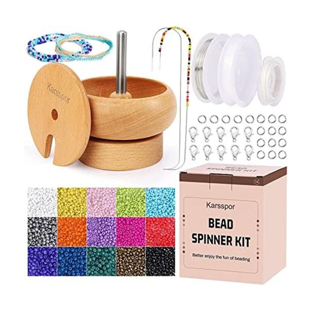 Karsspor Spinner de cuentas con 15000 cuentas de semillas