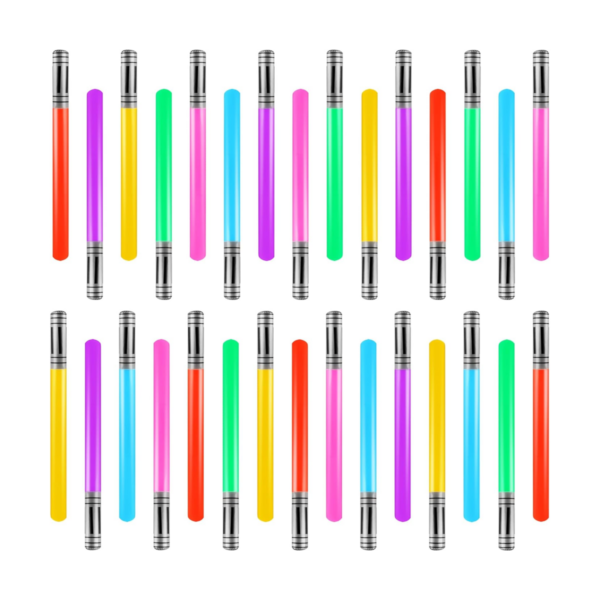 Cotiny 30 piezas inflables de espada de sable de luz para_1