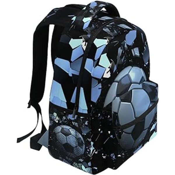 Krafig Mochila deportiva 3D para niños y niñas mochila