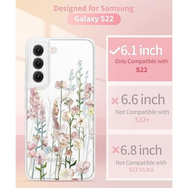Gronda Funda transparente para Samsung Galaxy S22 con_2