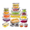 Juego de 34 recipientes de almacenamiento de alimentos con