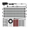 Litever Kit de iluminación LED seguro. Control de puerta_1