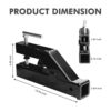 EBESTTECH Enganche de cubo para tractor 1 pieza de_3