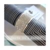 Servilleteros de diamante plateado juego de 6_4