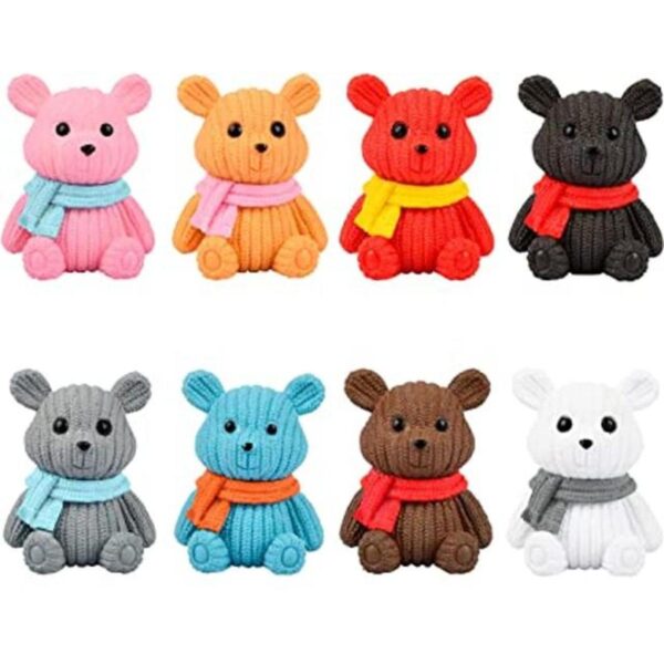 Firstoy Adornos de oso de peluche para decoración de_1
