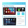Android 11 estéreo inalámbrico para auto Apple Carplay_4