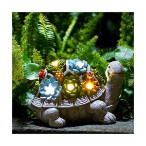 Decoración de jardín para exteriores estatua de tortuga_1