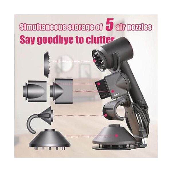 CATOOMUU Soporte para secador de pelo Dyson Supersonic