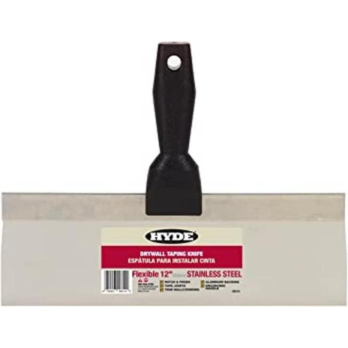 Hyde Herramientas 9314 12Inch ligero de acero inoxidable