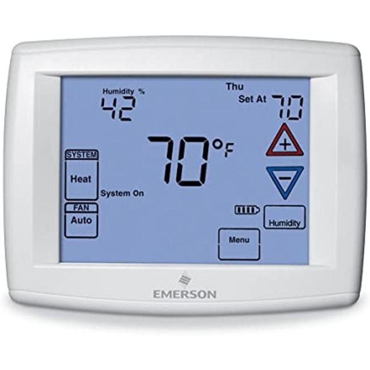 Emerson 1F951291 Termostato de pantalla táctil de 7 días