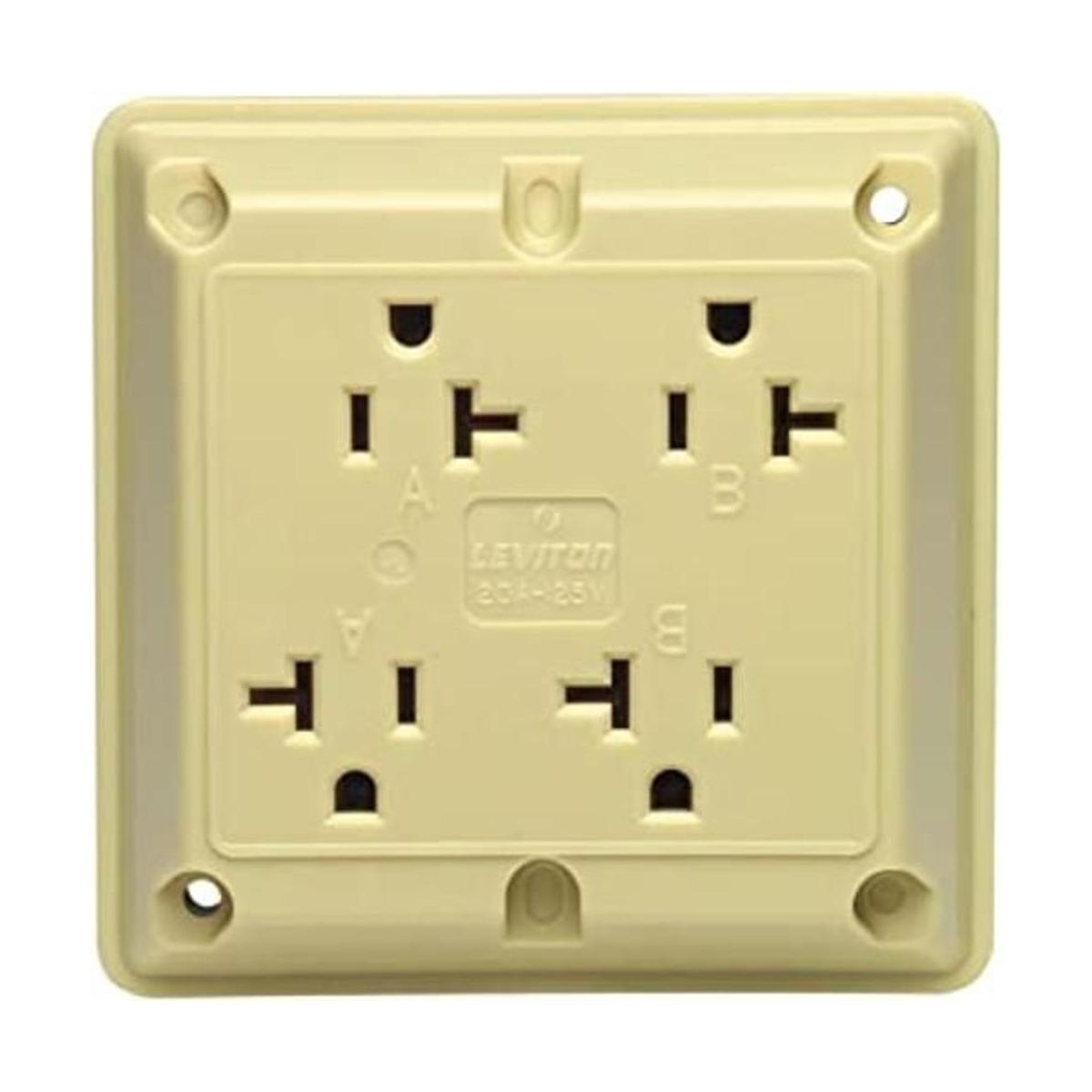 Leviton 21254I 20 Amp 125 Voltios Grado de trabajo extra