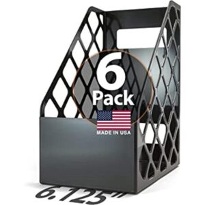 Officemate reciclado Revistero grande color negro Negro_1