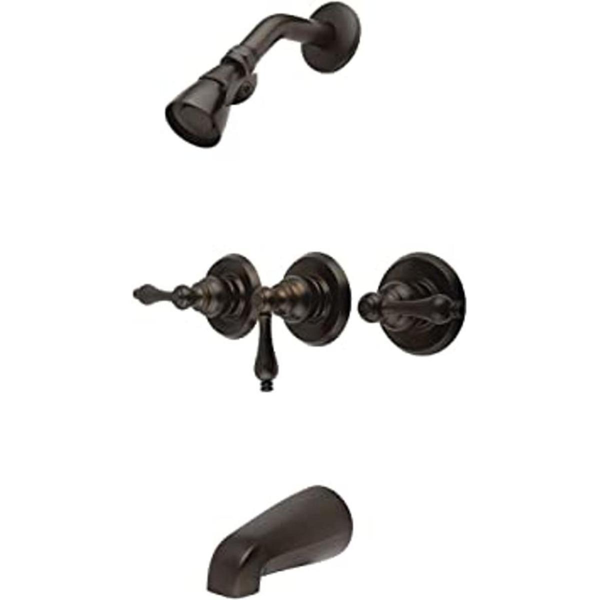 Kingston Brass KB235AL Grifo para bañera y ducha con