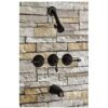 Kingston Brass KB235AL Grifo para bañera y ducha con_2