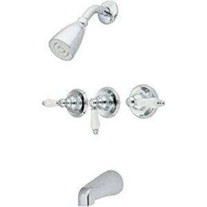 Kingston Brass KB231PL Grifo para bañera y ducha con_1