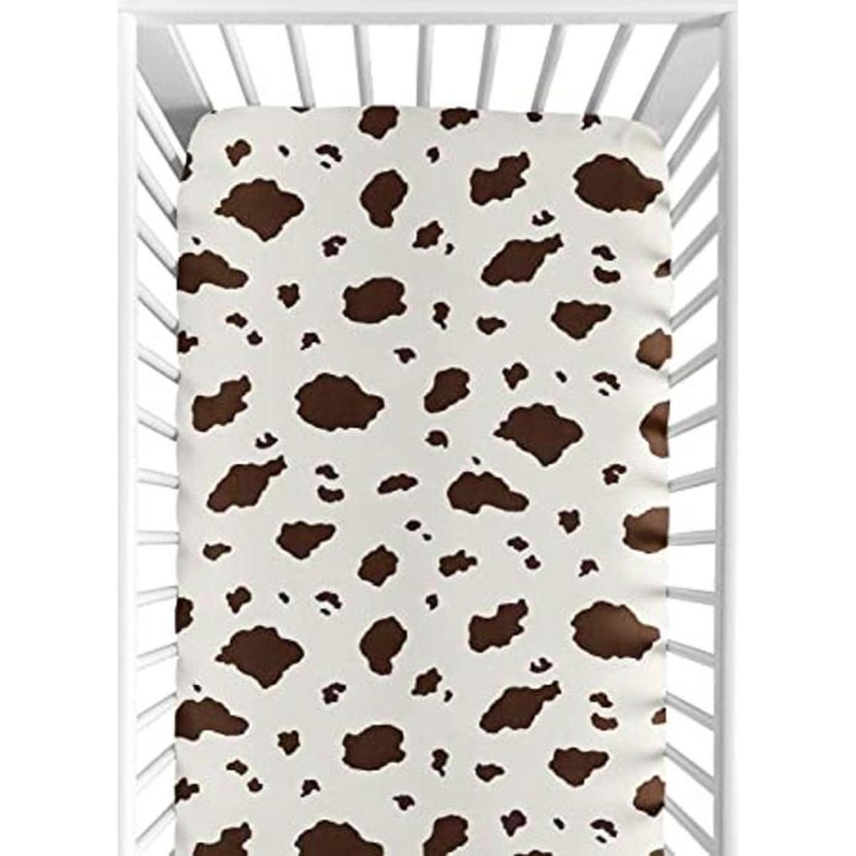 Sweet diseños Jojo Wild West Cowboy Fitted Hoja de Cuna