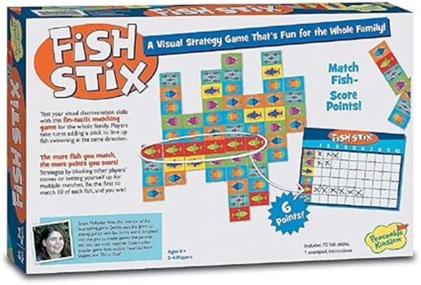 Peaceable Kingdom Award ganador Fish Stix juego de_4