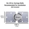 Master Lock M736XKAD Cerradura para grillete oculto_6