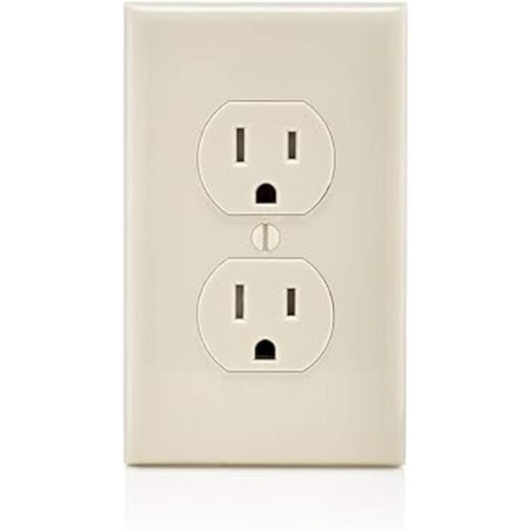 Receptáculo Leviton de doble toma recta de 15 A 125 V_3