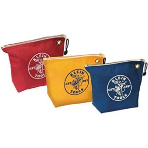 Klein Tools Bolsa de lona con cremallera organizador de_1