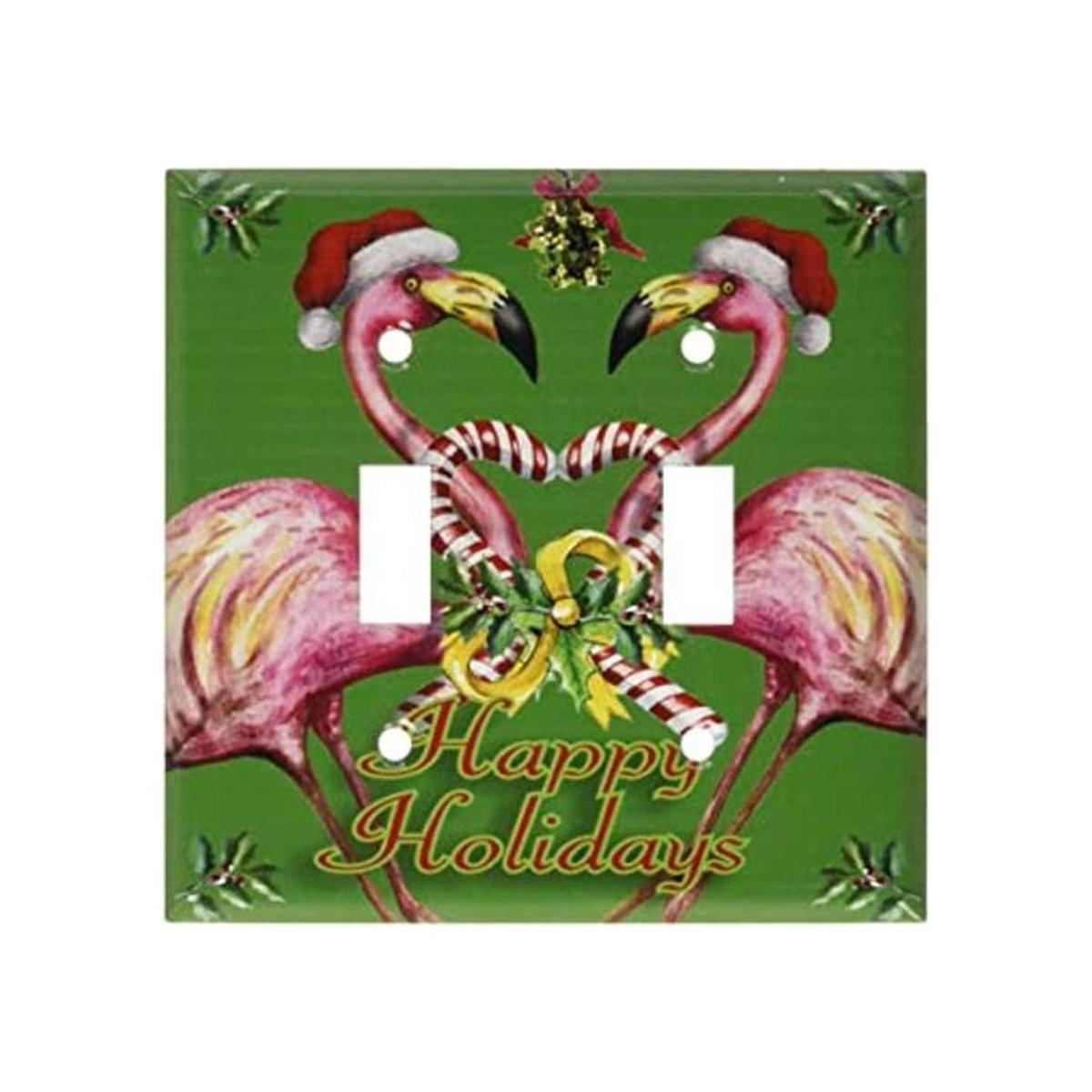 Flamingo día festivo Interruptor Placa D535plate