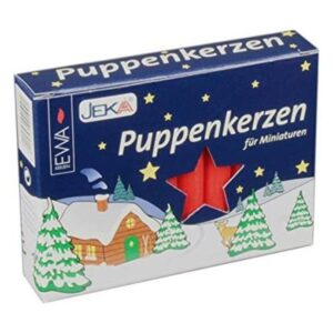Jeka German Candles Velas 0.394 in color rojo_1