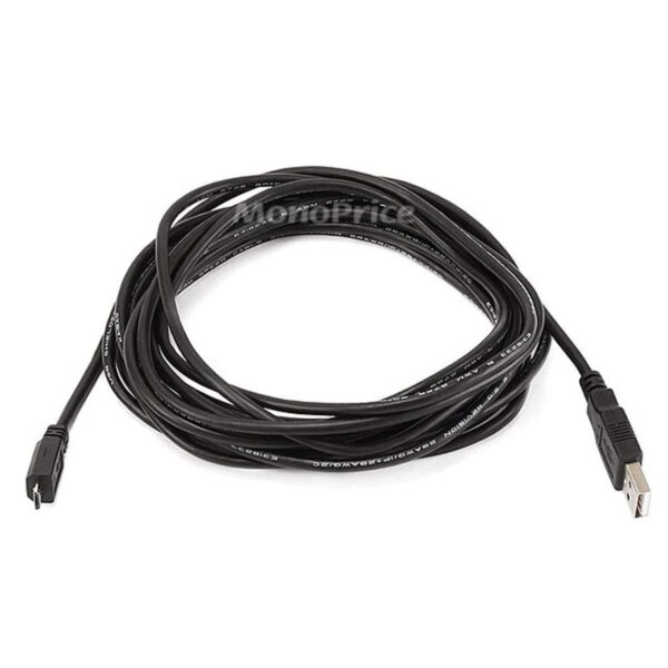 Monoprice Cable micro USB 105138 de 15 pies MicroB 2.0 A_1