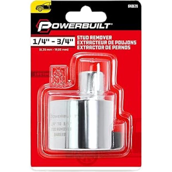 Powerbuilt Herramienta extractora de tuercas elimina