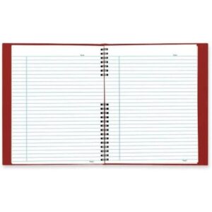 Blueline NotePro Cuaderno rojo 11 x 8.5 pulgadas 200_1