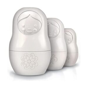 Genuine Fred Matryoshka Juego de 6 tazas medidoras color