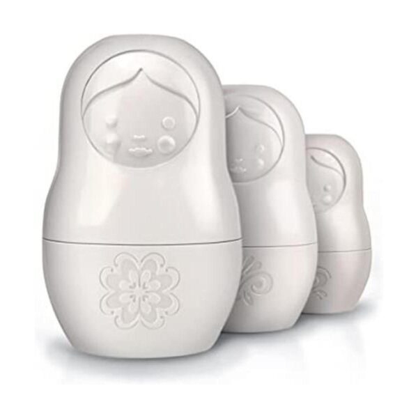 Genuine Fred Matryoshka Juego de 6 tazas medidoras color